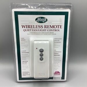 Hunter Universal Wireless Remote Fan/Light Control Model 22787-A Sealed